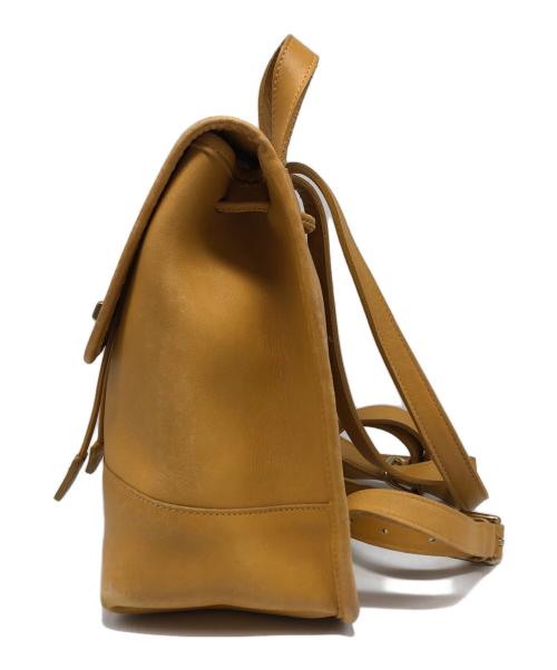 COACH（コーチ）COACH (コーチ) レザーミニリュック イエローの古着・服飾アイテム