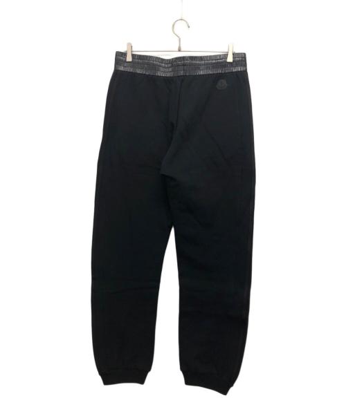 adidas Originals（アディダスオリジナル）adidas Originals (アディダスオリジナル) MONCLER (モンクレール) Drawcord-waist cotton-jersey track pants ブラック サイズ:3の古着・服飾アイテム