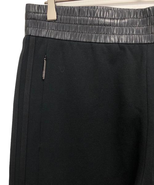 adidas Originals（アディダスオリジナル）adidas Originals (アディダスオリジナル) MONCLER (モンクレール) Drawcord-waist cotton-jersey track pants ブラック サイズ:3の古着・服飾アイテム