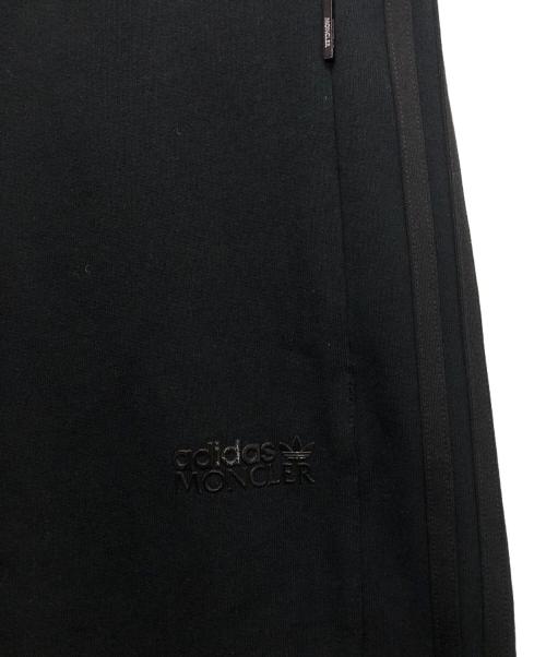adidas Originals（アディダスオリジナル）adidas Originals (アディダスオリジナル) MONCLER (モンクレール) Drawcord-waist cotton-jersey track pants ブラック サイズ:3の古着・服飾アイテム