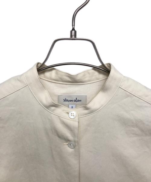 STEVEN ALAN（スティーブンアラン）STEVEN ALAN (スティーブンアラン) band collar dress ベージュ サイズ:Sの古着・服飾アイテム