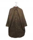 DES PRESデ プレ）の古着「シャツワンピース」｜ブラウン