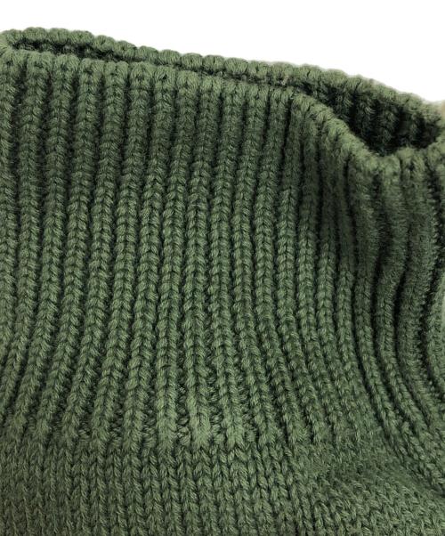 stussy（ステューシー）stussy (ステューシー) CURLY S SWEATER グリーン サイズ:Lの古着・服飾アイテム