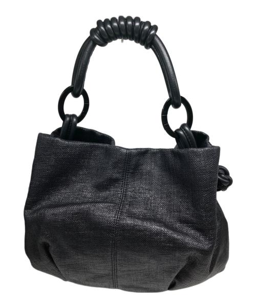 GIORGIO ARMANI（ジョルジョアルマーニ）GIORGIO ARMANI (ジョルジョアルマーニ) ワンショルダーバッグ ブラックの古着・服飾アイテム