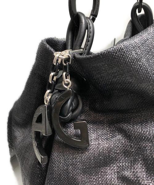 GIORGIO ARMANI（ジョルジョアルマーニ）GIORGIO ARMANI (ジョルジョアルマーニ) ワンショルダーバッグ ブラックの古着・服飾アイテム