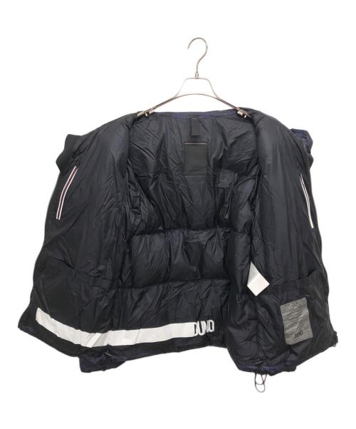 DUNO（デュノ）DUNO (デュノ) カモフラ柄ダウンジャケット ネイビー サイズ:48の古着・服飾アイテム