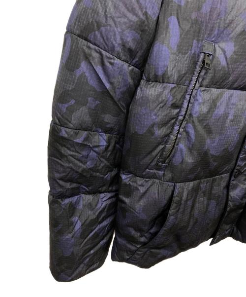 DUNO（デュノ）DUNO (デュノ) カモフラ柄ダウンジャケット ネイビー サイズ:48の古着・服飾アイテム