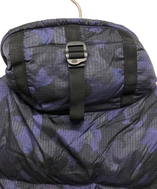 DUNO（デュノ）DUNO (デュノ) カモフラ柄ダウンジャケット ネイビー サイズ:48の古着・服飾アイテム