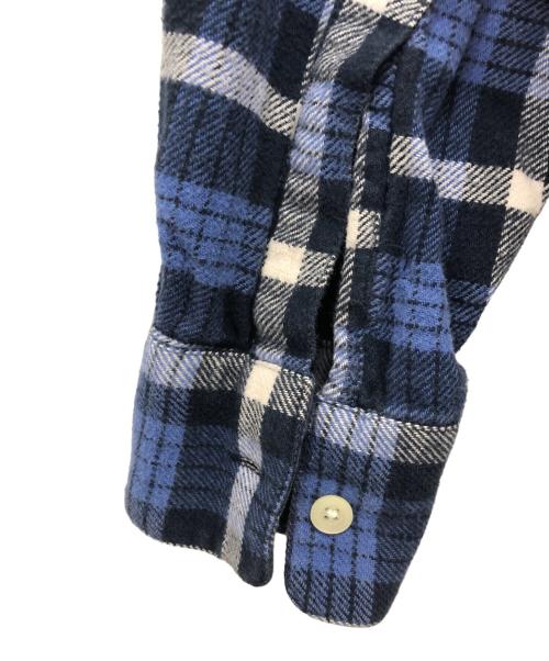 WTAPS（ダブルタップス）WTAPS (ダブルタップス) チェックネルシャツ ブルー サイズ:Mの古着・服飾アイテム