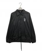 HUFハフ）の古着「MEGABLAST COACHES JACKET」｜ブラック