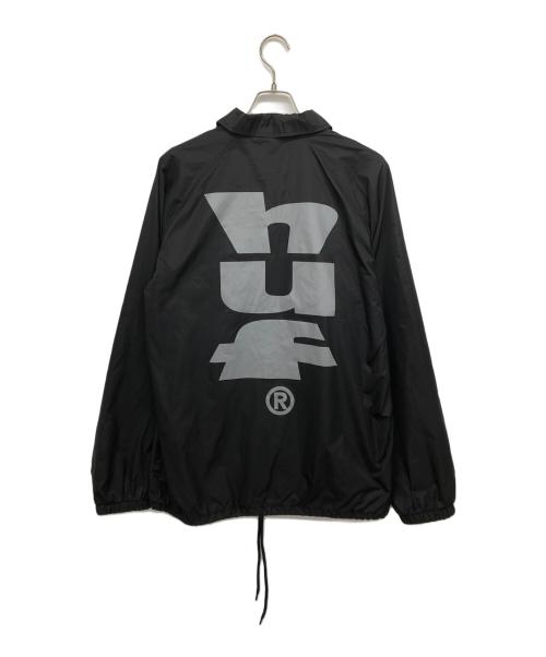 HUF（ハフ）HUF (ハフ) MEGABLAST COACHES JACKET ブラック サイズ:Lの古着・服飾アイテム
