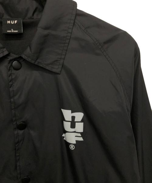 HUF（ハフ）HUF (ハフ) MEGABLAST COACHES JACKET ブラック サイズ:Lの古着・服飾アイテム