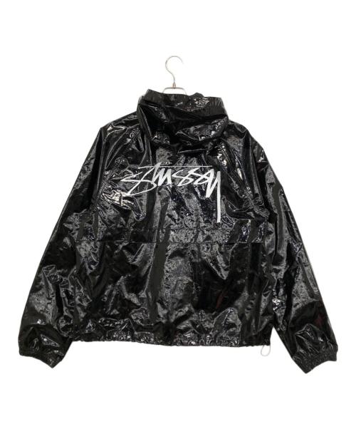 stussy（ステューシー）stussy (ステューシー) Beach Shell Coated Ripstop ブラック サイズ:Mの古着・服飾アイテム