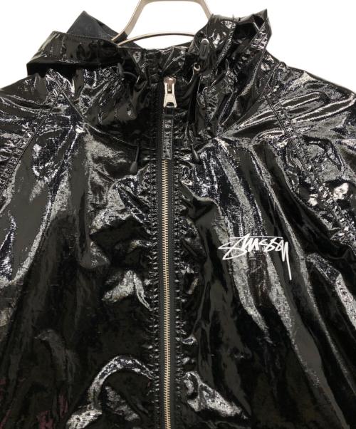 stussy（ステューシー）stussy (ステューシー) Beach Shell Coated Ripstop ブラック サイズ:Mの古着・服飾アイテム