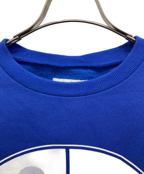EVISEN（エビセン）EVISEN (エビセン) BIAS DOGS AIM CREW SWEAT ブルー サイズ:Lの古着・服飾アイテム