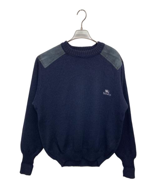 Burberry's（バーバリー）Burberry's (バーバリーズ) コマンドセーター ネイビー サイズ:Lの古着・服飾アイテム