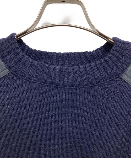 Burberry's（バーバリー）Burberry's (バーバリーズ) コマンドセーター ネイビー サイズ:Lの古着・服飾アイテム