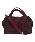 russetラシット）の古着「モノグラム2WAYバッグ」｜レッド