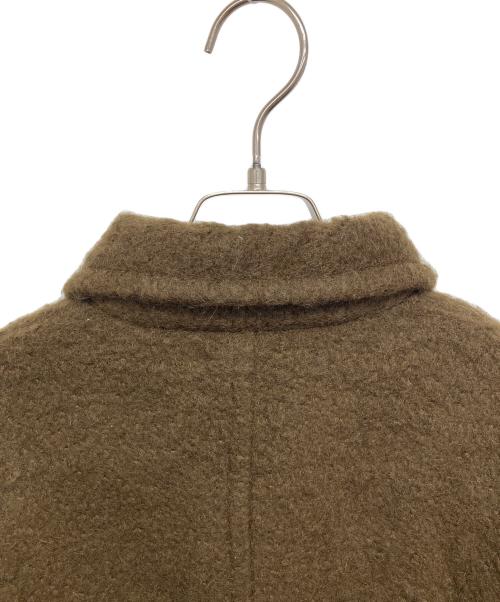 juha（ユハ）JUHA (ユハ) MOHAIR SHAGGY PADDED BLOUSON ブラウン サイズ:size 3の古着・服飾アイテム