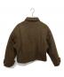JUHA (ユハ) MOHAIR SHAGGY PADDED BLOUSON ブラウン サイズ:size 3：20000円