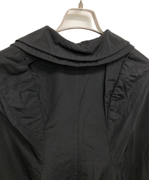 COMME des GARCONS（コムデギャルソン）COMME des GARCONS (コムデギャルソン) 製品染二重丸襟ワンピース ブラック サイズ:Sの古着・服飾アイテム