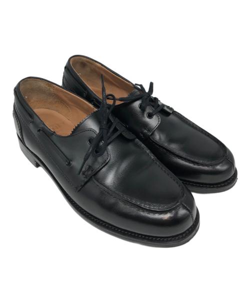 JOSEPH CHEANEY（ジョセフチーニー）JOSEPH CHEANEY (ジョセフチーニー) デッキシューズ ブラック サイズ:UK7の古着・服飾アイテム