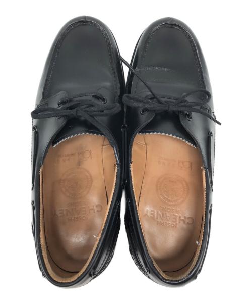 JOSEPH CHEANEY（ジョセフチーニー）JOSEPH CHEANEY (ジョセフチーニー) デッキシューズ ブラック サイズ:UK7の古着・服飾アイテム