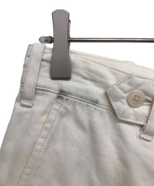 ULTERIOR（アルテリア）ULTERIOR (アルテリア) BIZEN GABARDINE MILITARY PANTS ホワイト サイズ:3の古着・服飾アイテム