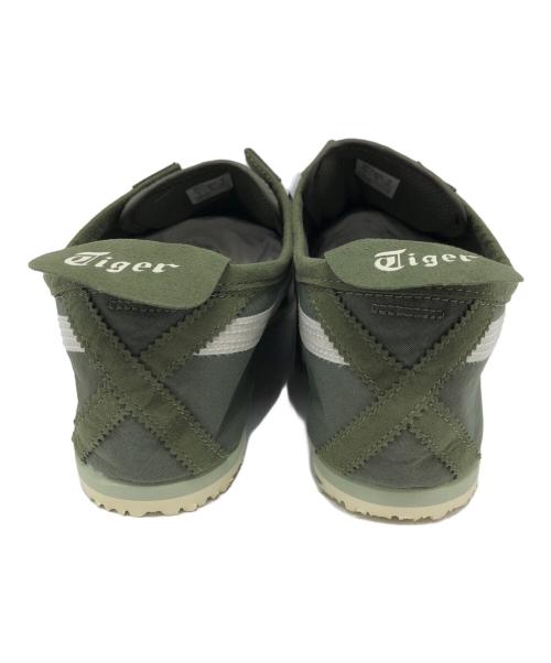 Onitsuka Tiger（オニツカタイガー）Onitsuka Tiger (オニツカタイガー) MEXICO 66 SLIP-ON オリーブ サイズ:27 未使用品の古着・服飾アイテム
