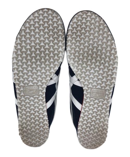 Onitsuka Tiger（オニツカタイガー）Onitsuka Tiger (オニツカタイガー) MEXICO 66 SLIP-ON ネイビー サイズ:27.5の古着・服飾アイテム
