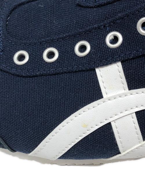 Onitsuka Tiger（オニツカタイガー）Onitsuka Tiger (オニツカタイガー) MEXICO 66 SLIP-ON ネイビー サイズ:27.5の古着・服飾アイテム