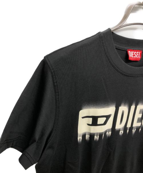 DIESEL（ディーゼル）DIESEL (ディーゼル) T-Adjust-Q7 Tシャツ ブラック サイズ:Mの古着・服飾アイテム