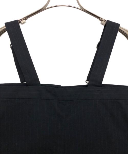 FRAMeWORK（フレームワーク）FRAMeWORK (フレームワーク) ピンストライプサロペット ネイビー サイズ:Mの古着・服飾アイテム