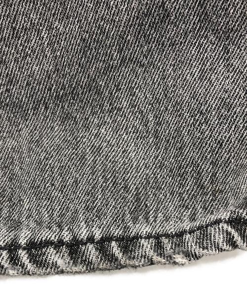 SOLAMONAT（ソラモナ）SOLAMONAT (ソラモナ) 5Pカーブジーンズ デニム グレー サイズ:Mの古着・服飾アイテム