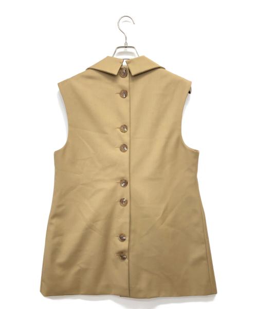 The Frankie shop（フランキーショップ）The Frankie Shop (フランキーショップ) ベスト ベージュ サイズ:S 未使用品の古着・服飾アイテム