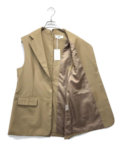 The Frankie shop（フランキーショップ）The Frankie Shop (フランキーショップ) ベスト ベージュ サイズ:S 未使用品の古着・服飾アイテム