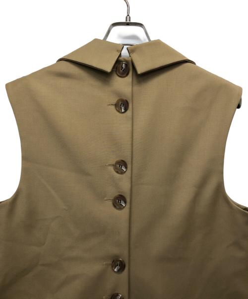 The Frankie shop（フランキーショップ）The Frankie Shop (フランキーショップ) ベスト ベージュ サイズ:S 未使用品の古着・服飾アイテム