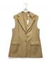 The Frankie Shop（フランキーショップ）の古着「ベスト」｜ベージュ