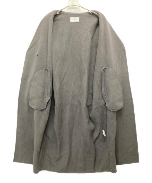 ETRE TOKYO（エトレトウキョウ）ETRE TOKYO (エトレトウキョウ) ワイドストールリバーコート グレー サイズ:Sの古着・服飾アイテム