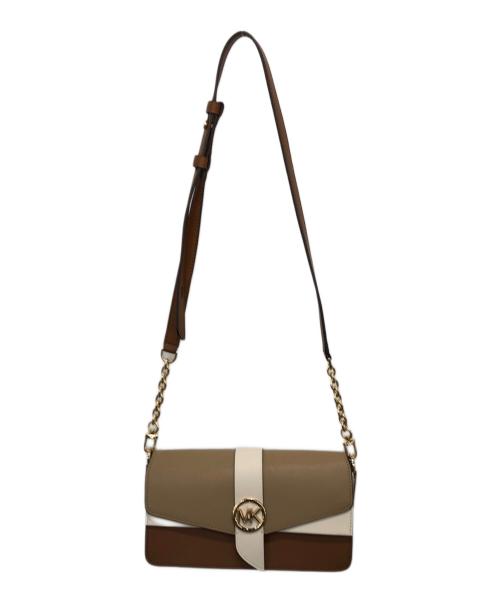 MICHAEL KORS（マイケル・コース）MICHAEL KORS (マイケルコース) コンバーチブルショルダーミディアム ベージュの古着・服飾アイテム