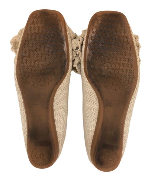 offen（オッフェン）offen (オッフェン) パンプス ベージュ サイズ:36の古着・服飾アイテム