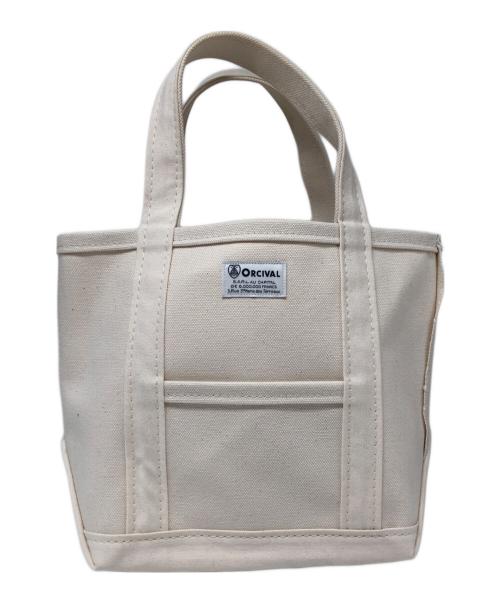 ORCIVAL（オーシバル）ORCIVAL (オーシバル) ハンドバッグ ホワイトの古着・服飾アイテム