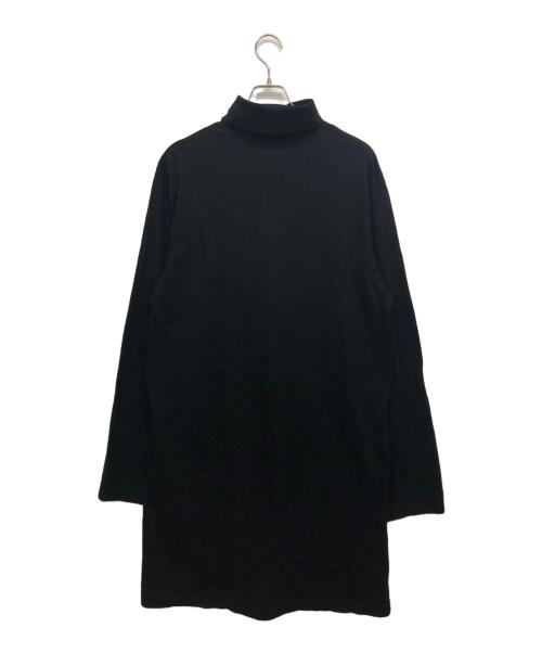 GROUND Y（グラウンドワイ）GROUND Y (グラウンドワイ) ビッグタートルネックカットソー ブラック サイズ:3の古着・服飾アイテム