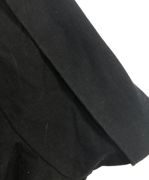 GROUND Y（グラウンドワイ）GROUND Y (グラウンドワイ) ビッグタートルネックカットソー ブラック サイズ:3の古着・服飾アイテム