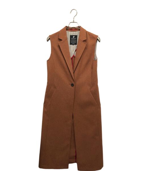 LOVELESS（ラブレス）LOVELESS (ラブレス) ロングジレ ブラウン サイズ:34の古着・服飾アイテム