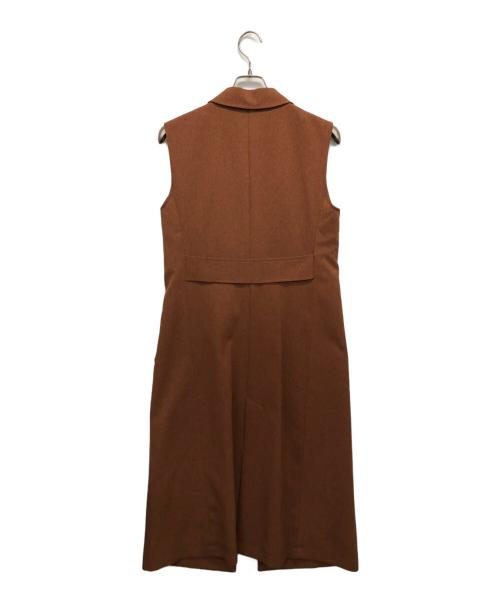 LOVELESS（ラブレス）LOVELESS (ラブレス) ロングジレ ブラウン サイズ:34の古着・服飾アイテム