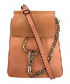 Chloeクロエ）の古着「fayeスモールショルダーバッグ」｜ピンク