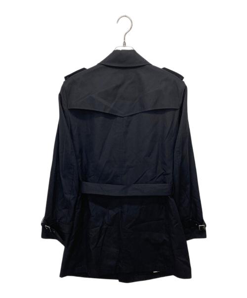 BURBERRY BLACK LABEL（バーバリーブラックレーベル）BURBERRY BLACK LABEL (バーバリーブラックレーベル) トレンチコート ブラック サイズ:Mの古着・服飾アイテム