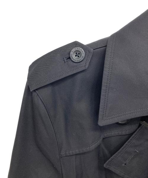BURBERRY BLACK LABEL（バーバリーブラックレーベル）BURBERRY BLACK LABEL (バーバリーブラックレーベル) トレンチコート ブラック サイズ:Mの古着・服飾アイテム