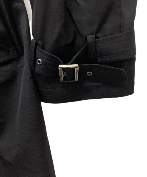 BURBERRY BLACK LABEL（バーバリーブラックレーベル）BURBERRY BLACK LABEL (バーバリーブラックレーベル) トレンチコート ブラック サイズ:Mの古着・服飾アイテム